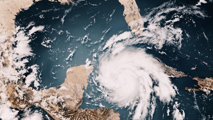 Hurricane Ian satellite image