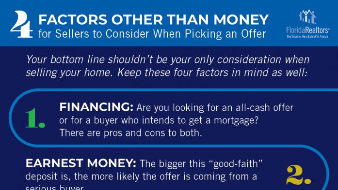 Factor for sellers to consider infographic