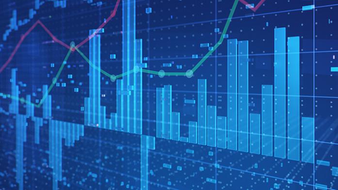 digital illustration of business charts