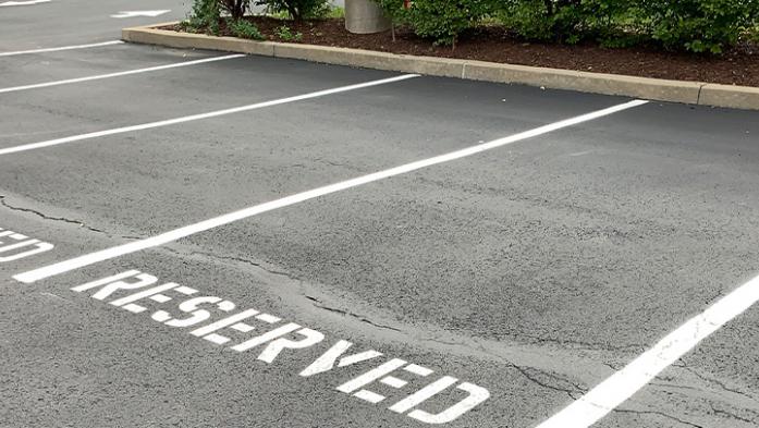 Reserved parking