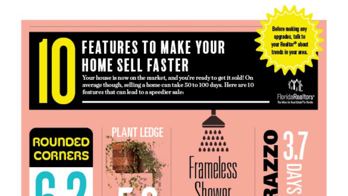 10 Features to Make Your Home Sell Faster infographic
