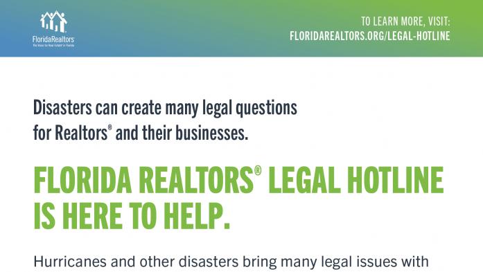 legal hotline hurricane infographic