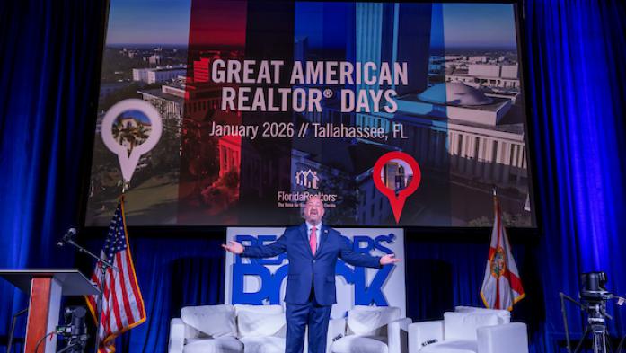 2026 Florida Realtors President Chuck Bonfiglio Jr. at 2026 GARD