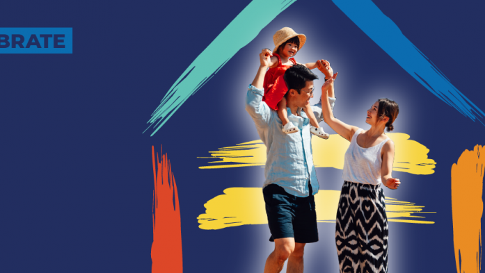 NAR fair housing graphic "NAR celebrates Fair Housing Month"