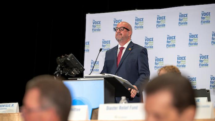 2026 president Chuck Bonfiglio at BOD meeting