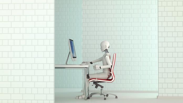 robot using a computer