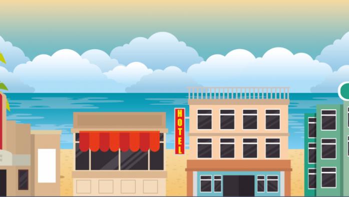 florida commercial property illustration