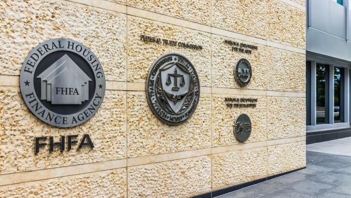 Outside of Federal Housing Finance agency building