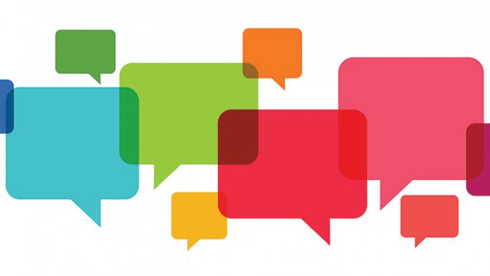 illustration of communication bubbles