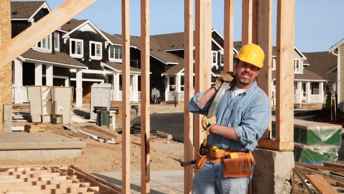 construction worker on work site