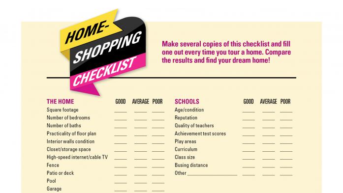 Home Buying Checklist infographic