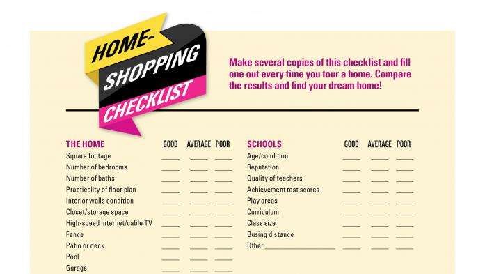 Home Buying Checklist infographic