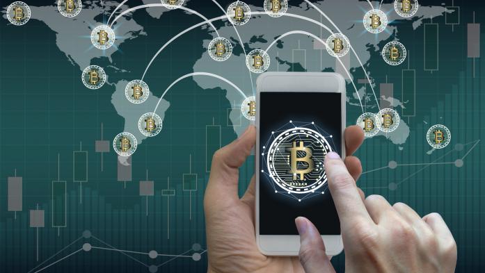 Many with cellular phone trading internationally with Bitcoin