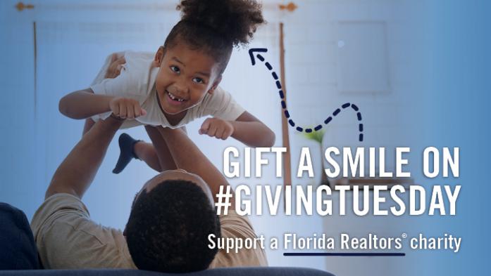 Gift a smile on #GivingTuesday: Support a Florida Realtors' charity