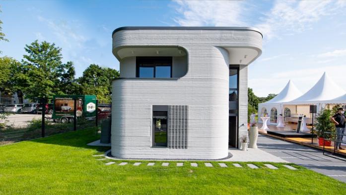 3D printed house