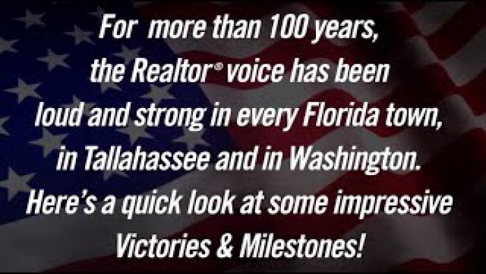 Florida Realtors: 100+ Years of Legislative Victories & Milestones