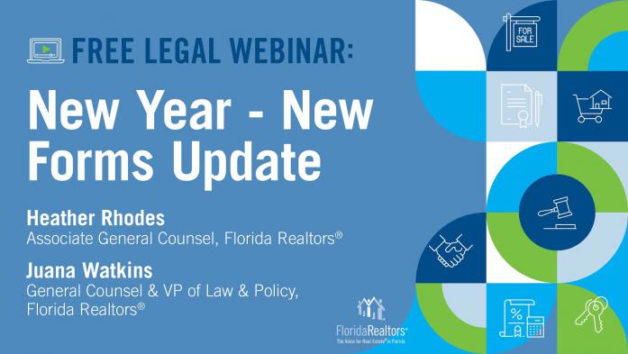 2026 New Year, New Forms: What Florida Realtors® Need to Know