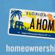 Homeownership License plate